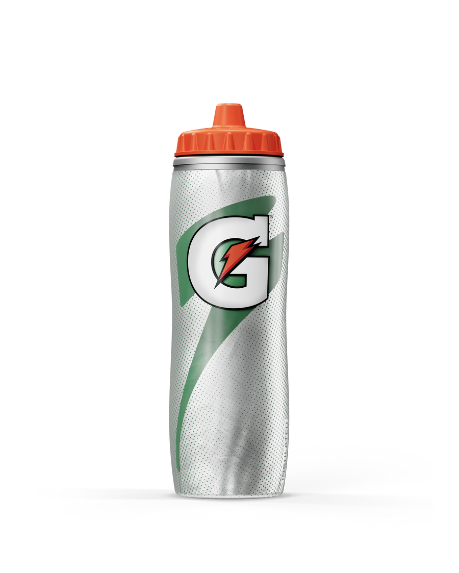 Red Insulated Squeeze Water Bottle Q0